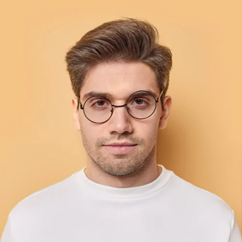 Professional Software Engineer Portrait with Neutral Expression